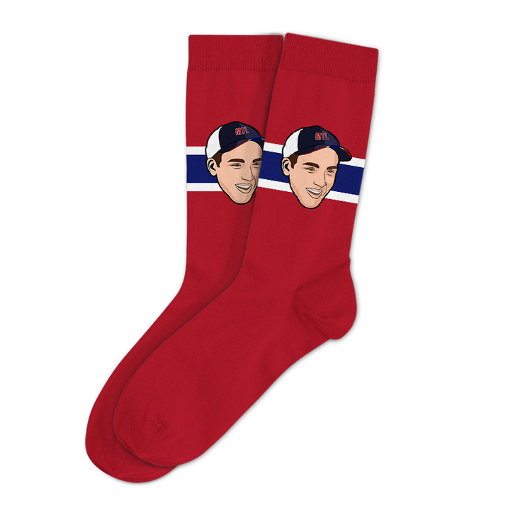 Lane Hutson Rookie Socks