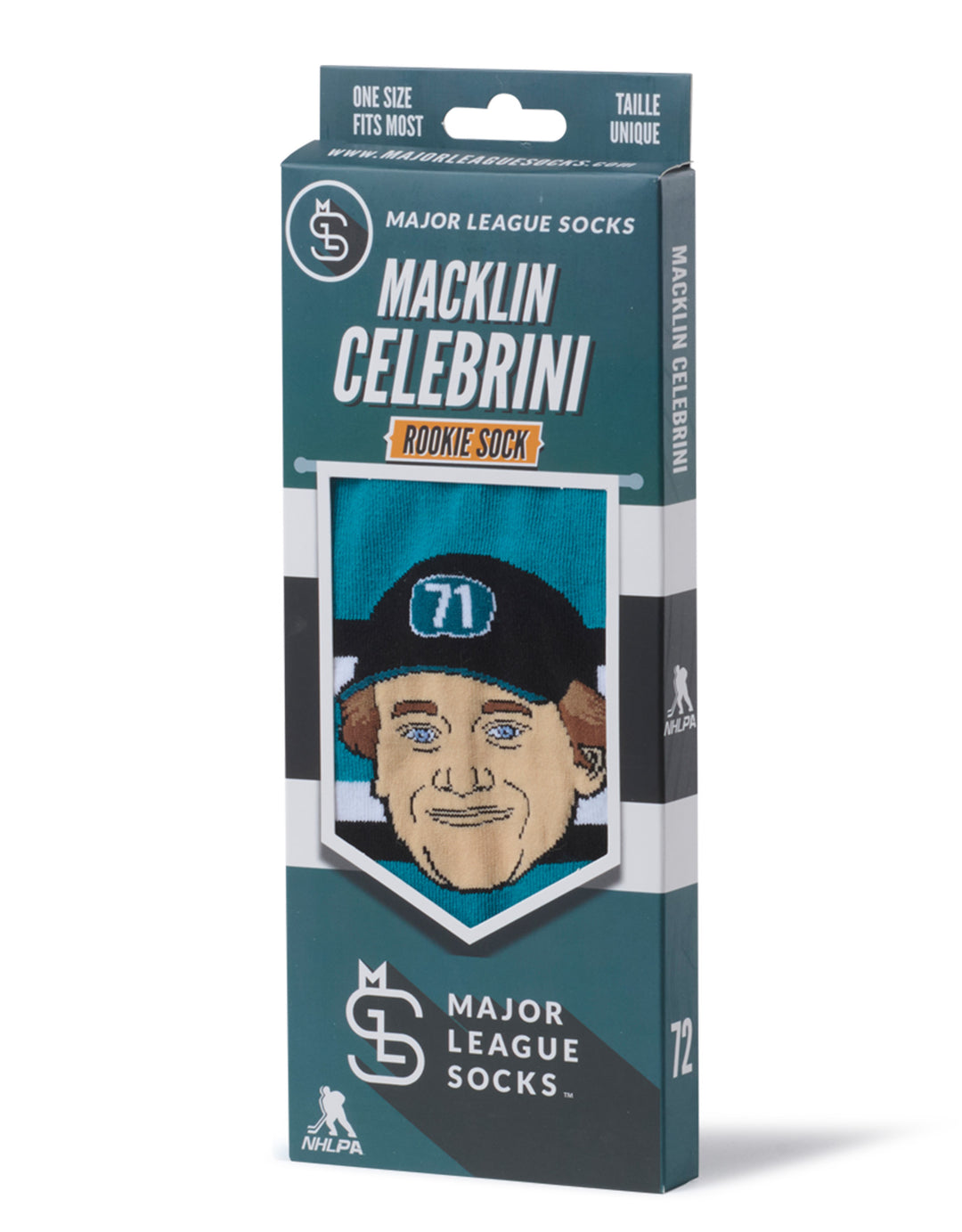 Macklin Celebrini Rookie Sock